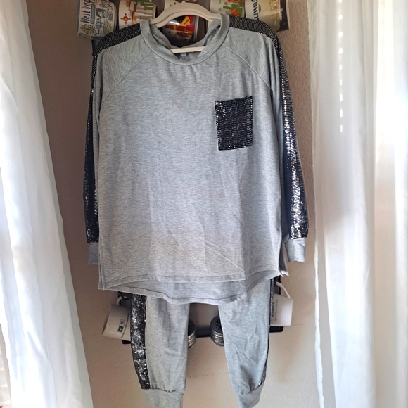 White Birch Jogger Set - Picture 1 of 2